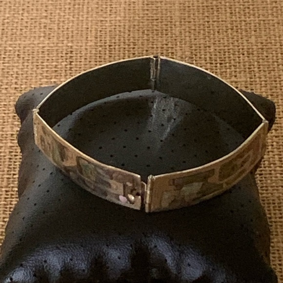 VINTAGE MEXICO STERLING SILVER BRACELET - Picture 5 of 16